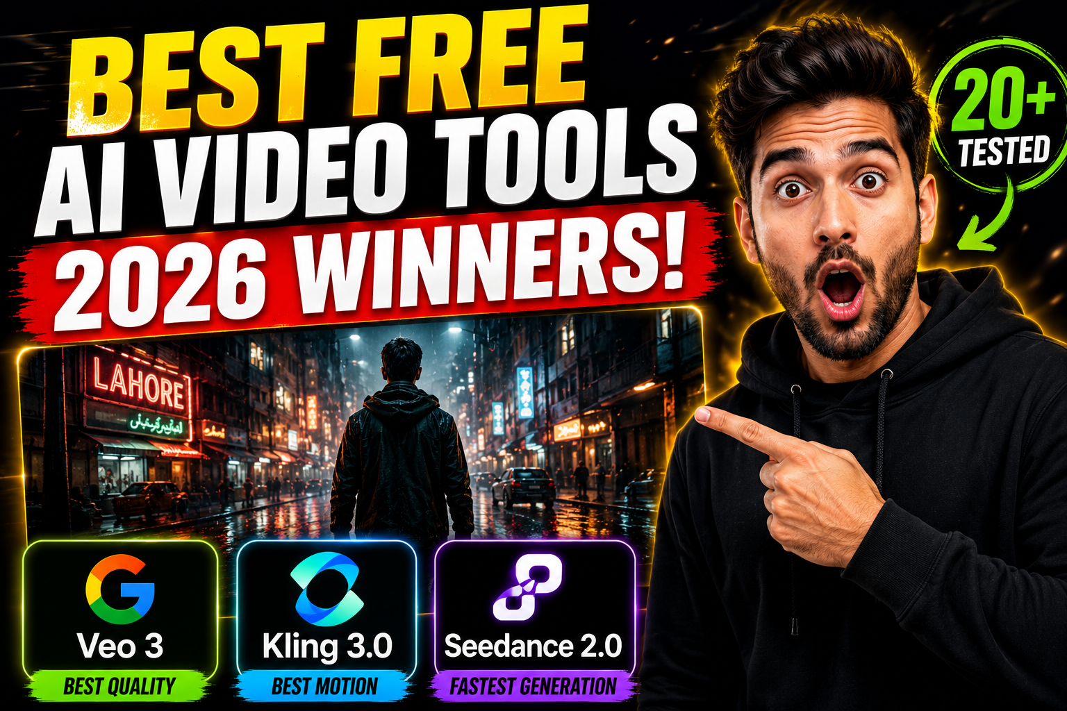 Best Free AI Video Generators 2026: The Complete Comparison Guide (No Watermark, Free Tier, Daily Credits)