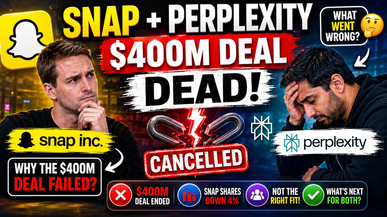 Snap Perplexity AI Deal Ended: The $400M Partnership Collapse Explained