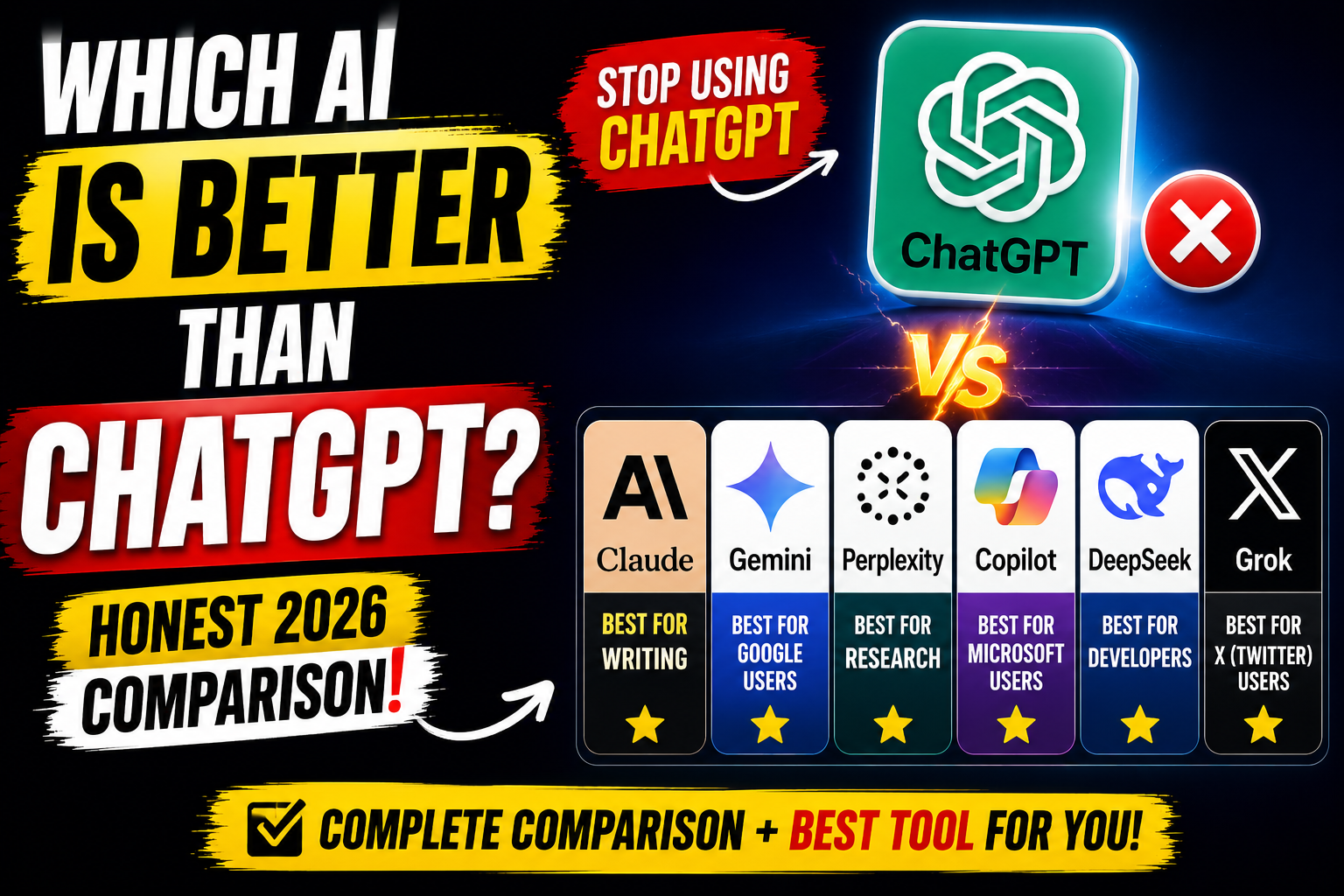 which AI is better than ChatGPT