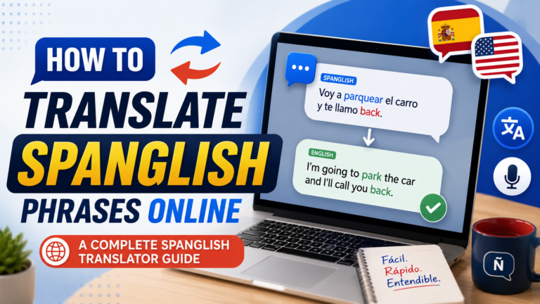 how to translate spanish