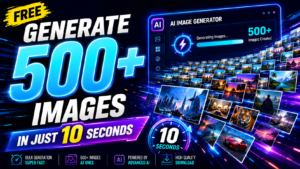 Free Bulk AI Image Generator: Create 500+ Professional Images in 10 Seconds