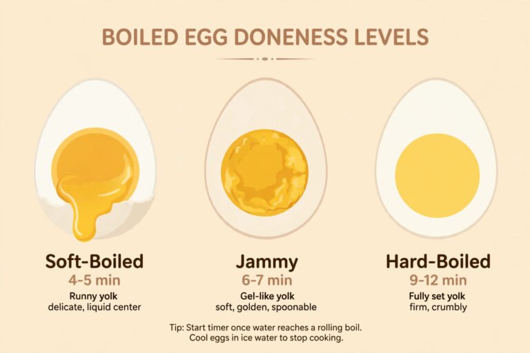 Egg Timer: Free Online Timer + Perfect Boiled Egg Times