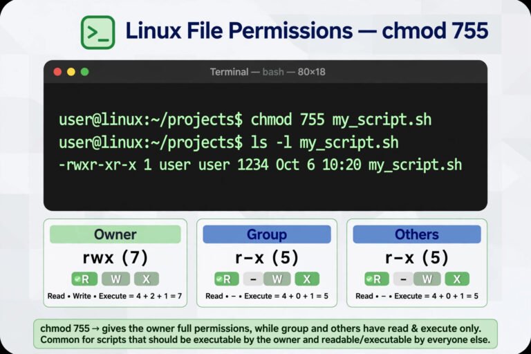 How to Change File Permissions in Linux (chmod Guide)