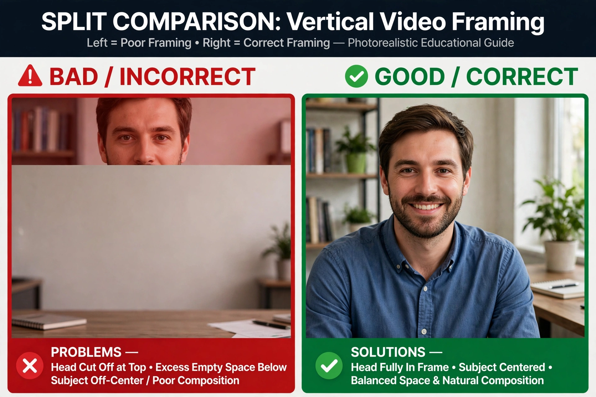 Common AI video aspect ratio mistake: cropping 16:9 instead of generating vertical