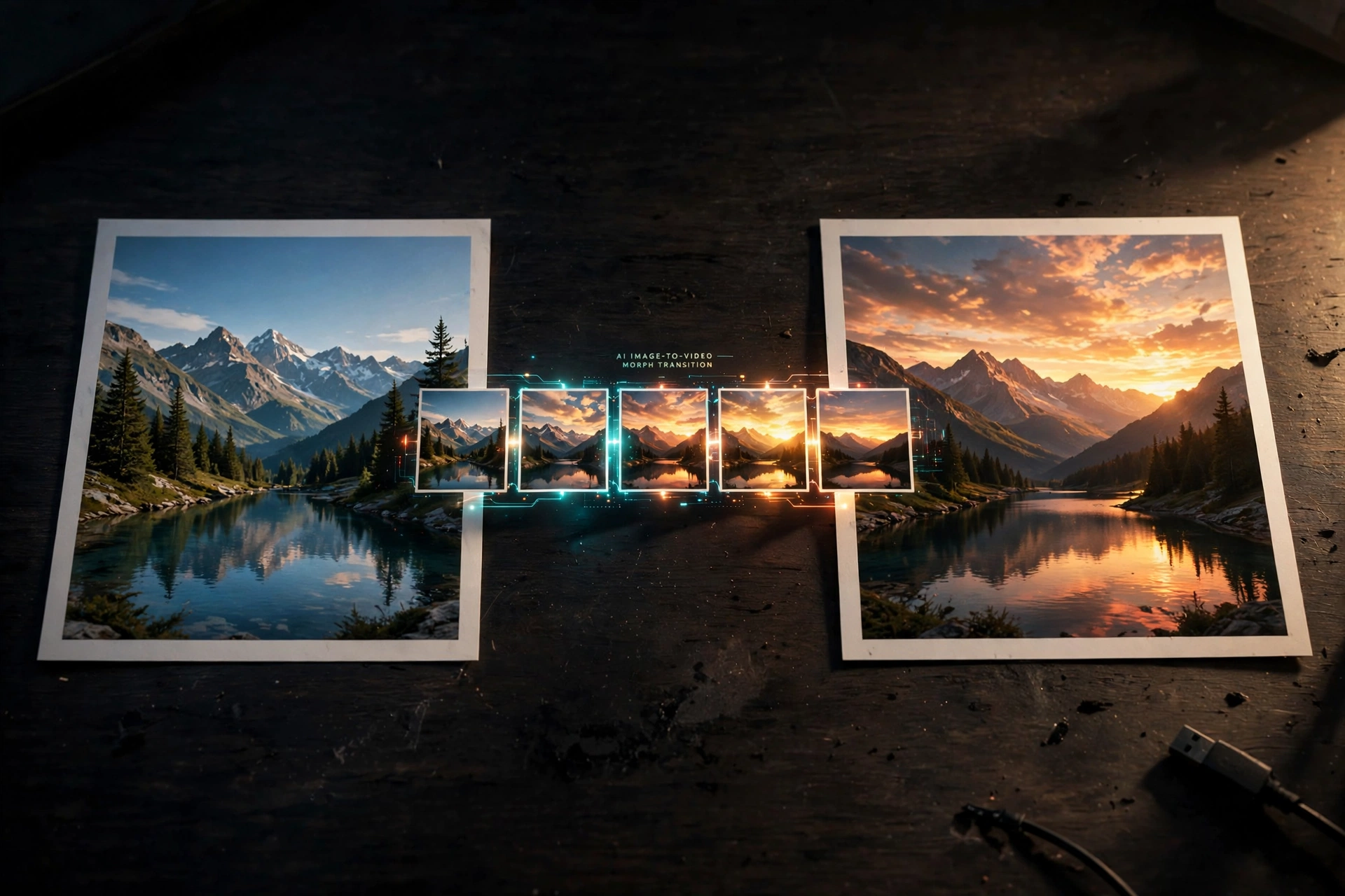 Hailuo AI first-to-last frame image-to-video transition