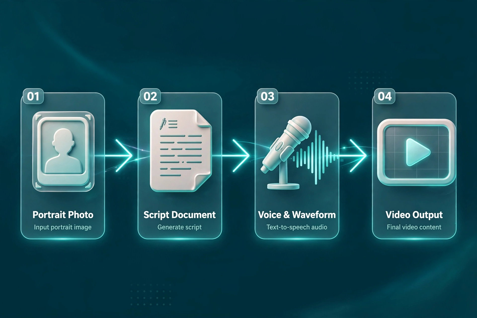 How AI talking head generators work: avatar, script, voice, render pipeline