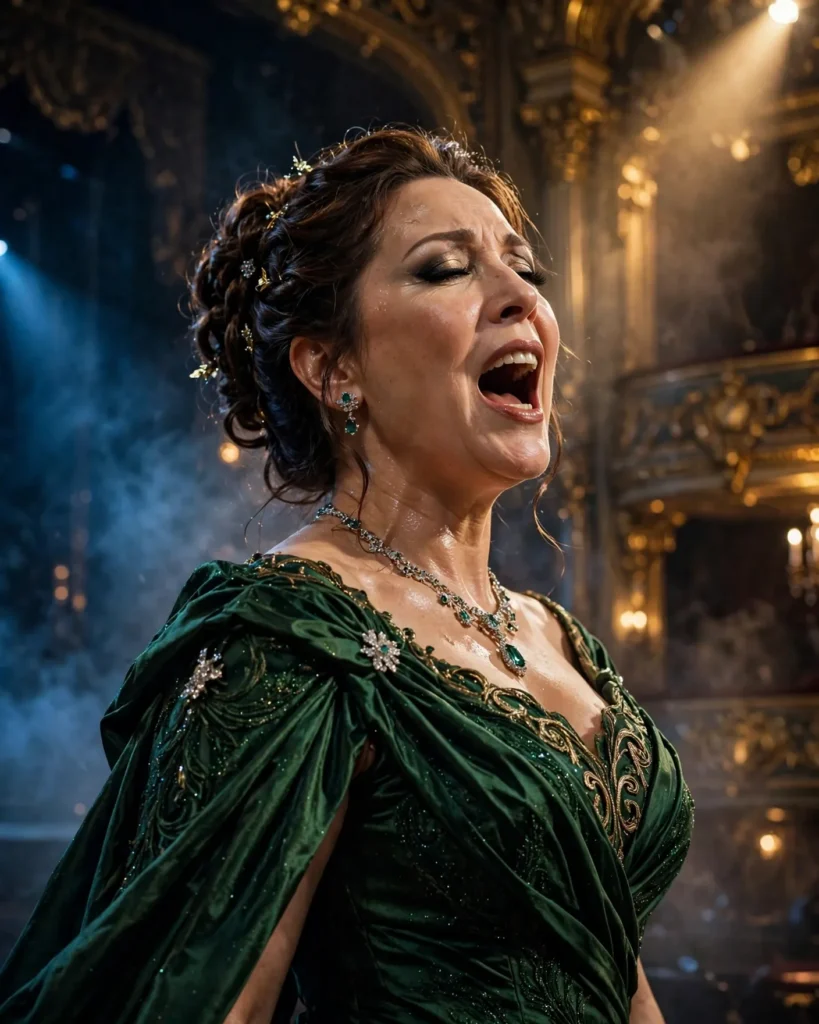Opera Singer Portrait Prompt: Dramatic Stage Power — AI generated preview