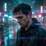 Rainy Neon Street Portrait Prompt: Cinematic Night City Mood — AI generated preview